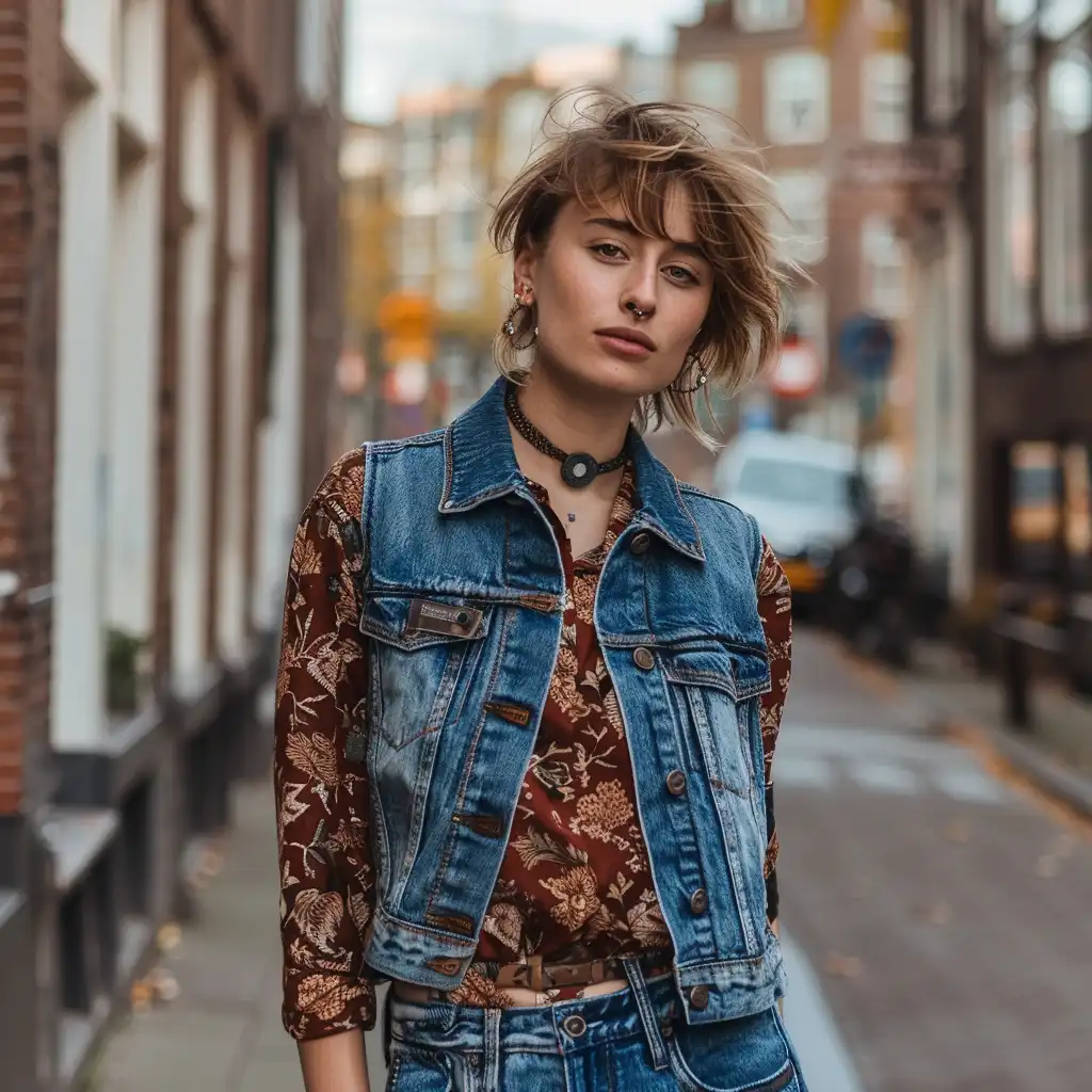 Waarom een denim vest altijd in stijl blijft